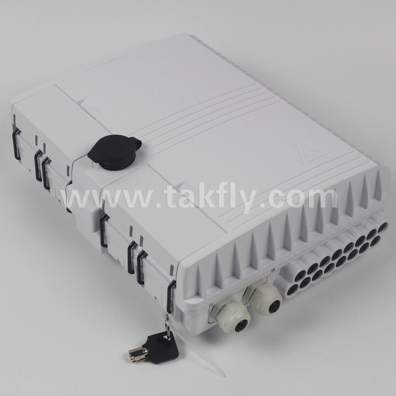 16 পোর্ট FTTx ফাইবার ক্যাবল টার্মিনেশন বক্স FTKS-1805-16E হালকা ওজন বায়ুমণ্ডলীয় চাপ 70Kpa-106Kpa