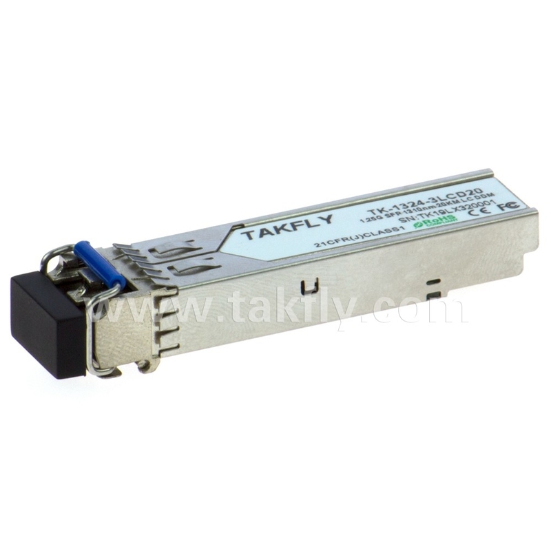 1.25G SFP 1310nm 20KM SMF DDM LC CISCO JUNIPER HUAWEI সামঞ্জস্যপূর্ণ SFP অপটিক্যাল ট্রান্সিভার মডিউল