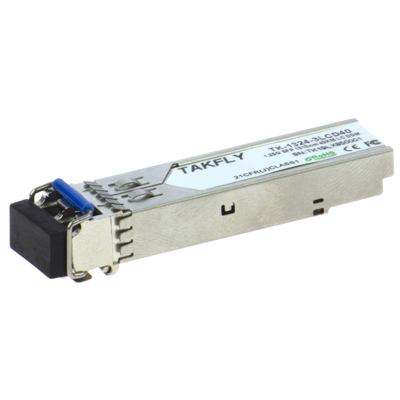 1.25G SFP 1310nm 40KM SMF DDM LC CISCO JUNIPER HUAWEI সামঞ্জস্যপূর্ণ SFP অপটিক্যাল ট্রান্সিভার মডিউল