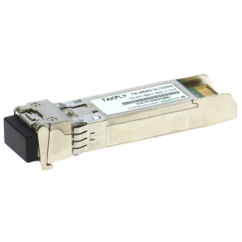 10GBASE-SR 10G SFP+ অপটিক্যাল ট্রান্সিভার মডিউল 850nm 300m DDM ডুপ্লেক্স এলসি/ইউপিসি এমএমএফ সিসকো জুনিপার হুয়াওয়ে সামঞ্জস্যপূর্ণ