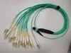 24 কোর MPO-LC OM4 40G QSFP ডেটা সেন্টারের জন্য ব্রেকআউট কেবল