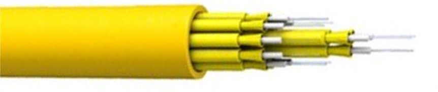 FTTH ইন্ডোর 4-48 কোর ব্রেকআউট অপটিক্যাল কেবল 2000M LSZH/PVC/PU টেলিকমিউনিকেশন সলিউশনের জন্য