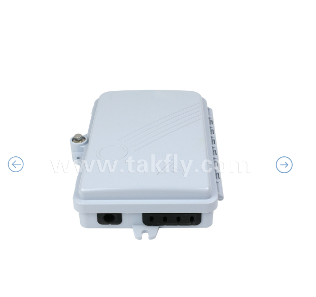 ফাইবার অপটিক টার্মিনেশন বক্স FTKS-1805-04A, 4 SC/APC SM SX অ্যাডাপ্টার, পিগটেল ইনস্টল করা, FTTH FTTx স্প্লাইসিং ডিস্ট্রিবিউশন স্প্লিটিং স্টোরেজ ক্যাবল ম্যানেজমেন্ট ঘের ওয়াল মাউন্ট