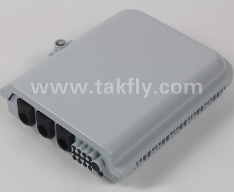 FTKS-1805-08F 8 পোর্টস ফাইবার টার্মিনেশন বক্স চীন থেকে FTTx কমিউনিকেশন নেটওয়ার্ক বিল্ডিংয়ের জন্য