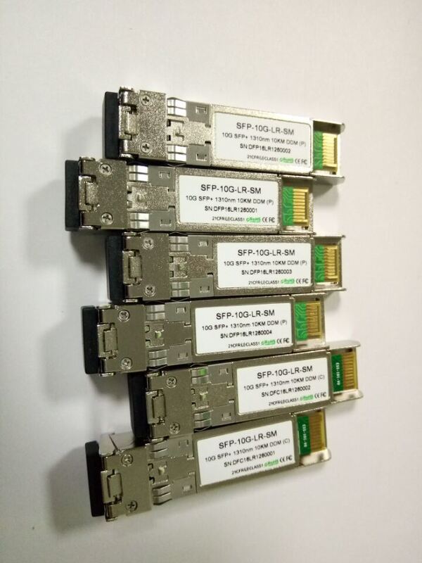 10Gbps SFP ট্রান্সসিভার SM 1310nm 10KM SFP+ ট্রান্সসিভার 10KM উচ্চ মানের এবং খরচ কার্যকর পৌঁছানোর