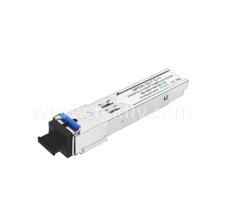 GP4321-3SCDC2x GPON OLT ক্লাস সি++ এসএফপি ট্রান্সসিভার 2.5G/1.25G, 1490nm DFB, 1310nm APD-TIA, SC/UPC, 32dB+ লিংক বাজেট