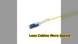 উচ্চ ঘনত্বের ডেটা সেন্টার অ্যাপ্লিকেশনের জন্য LC Uniboot Patchcord SM G657A2